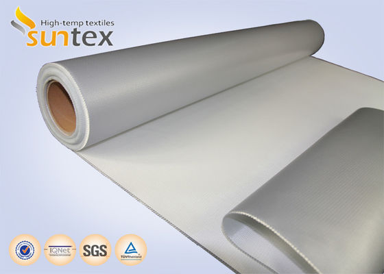 Tessuto isolante impregnato di silicone grigio da 14 oz, ideale per coperture di attrezzature e giacche di sicurezza