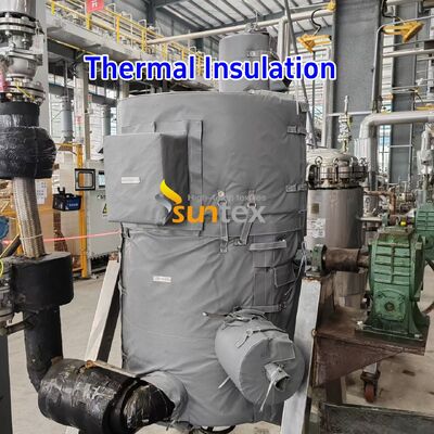 High Temperature 1000°C Resistant Customizable Water and Oil Resistant Thermal Insulation Fabric Removable Cover