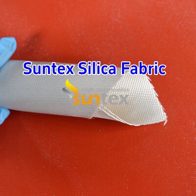 1700°C tessuto di silice di alta purezza 96% SiO2 resistente al fuoco tessuto isolante termico industriale fornitura di fabbrica Suntex