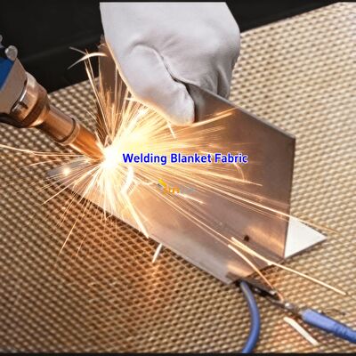 550°C Heat Resistant Acrylic Coated Welding Blanket Fire Blanket with Customizable Sizes