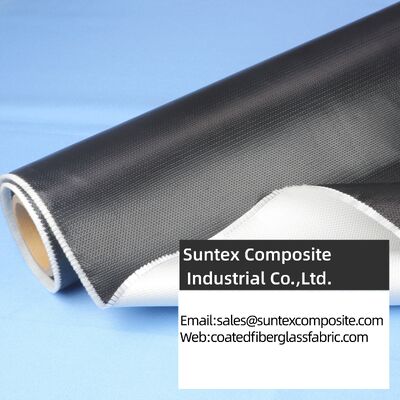 Tessuto in fibra di vetro rivestito in silicone ignifugo e resistente alle alte temperature per isolamento termico e resistenza alla corrosione