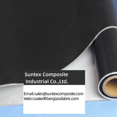 Tessuto in fibra di vetro rivestito in silicone ignifugo e resistente alle alte temperature per applicazioni industriali
