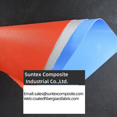 Tessuti in fibra di vetro rivestiti in silicone a alta temperatura e resistenti alla corrosione