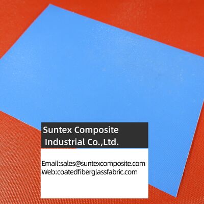 Fire-Proof High Temperature Resistance Silicone Coated Fiberglass Fabric for Heat Insulation