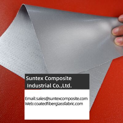 High Temperature Resistant Fireproof Silicone Coated Aramid Cloth with Anti-tear Properties for Industrial Applications