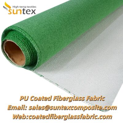 High Temperature Resistance Fireproof PU Coated Fiberglass Fabric Welding Blanket Abrasion Resistant
