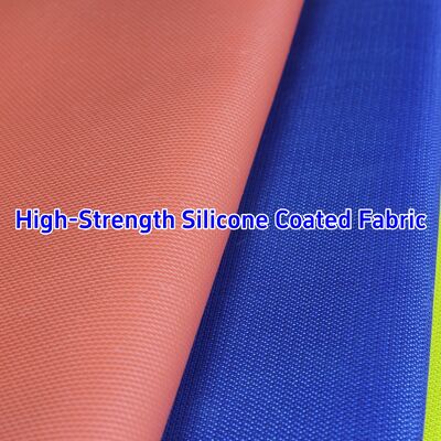 Fire Resistant and Heat Resistant Silicone Coated Fiberglass Fabric with 590 g/sqm Weight