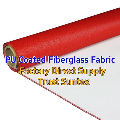 Tessuto in fibra di vetro rivestito in PU resistente al fuoco da 460 g/mq 0,41 mm M0 per coperte ignifughe