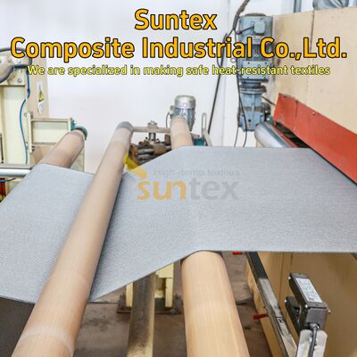 High Temperature Resistant Flame Retardant High Silica Silicon Coated Twill Woven Fiberglass Cloth