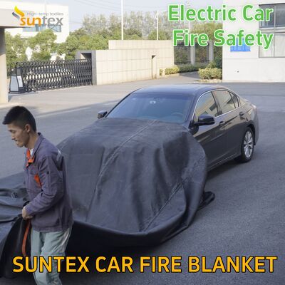 6*9M EV auto copertura antincendio 19.8*26 Ft auto copertura antincendio fibra di vetro rotolo di stoffa