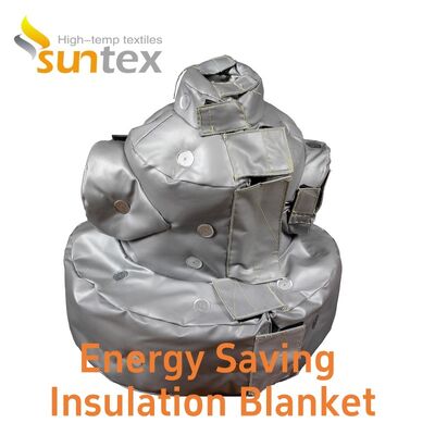 Coperture isolanti termiche rimovibili personalizzate - Coperte isolanti termiche industriali resistenti alle alte temperature per tubi, valvole, macchinari