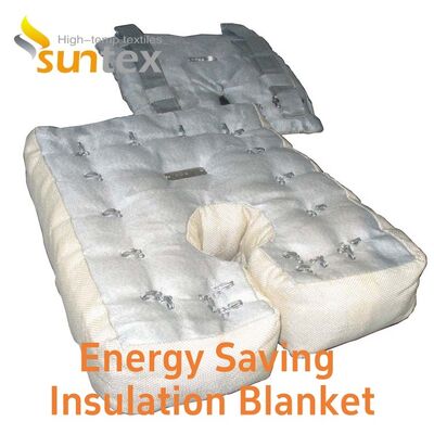 Custom Removable Thermal Insulation Covers - High Temperature Resistant Industrial Heat Insulation Blankets for Pipes, Valves, Machinery