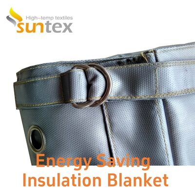 Silicone Rubber Coated Glass Thermal Insulation Fabric Designed for Heat Insulation in Reusable Insulation Blankets and Pads