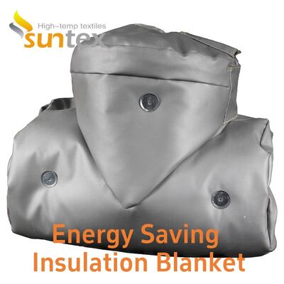 1000°C Temperature Resistant Thermal Insulation Fabric for Customizable Water and Oil Resistant Removable Insulation Jackets