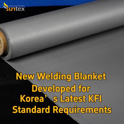 Industrial Fire Resistant Welding Blanket Durable Fiberglass Welding Fire Blanket for Factory Welding Fire Prevention