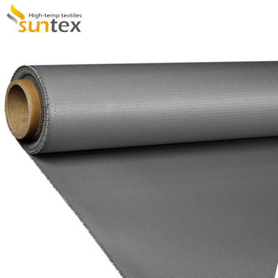 Tessuto rivestito di silicone della vetroresina di resistenza al calore 550C 17oz