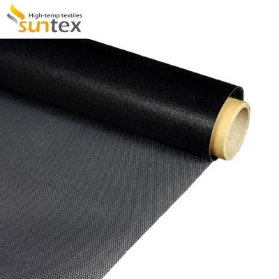 Tessuto in fibra di vetro rivestito in PTFE non appiccicoso adatto a nastri trasportatori e coperture resistenti al calore che forniscono affidabilità a lungo termine
