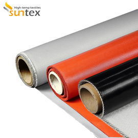 Tessuto in fibra di vetro rivestito in silicone per Ev Car Fire Blanket Equipaggiamento di sicurezza per coperte antincendio per veicoli elettrici